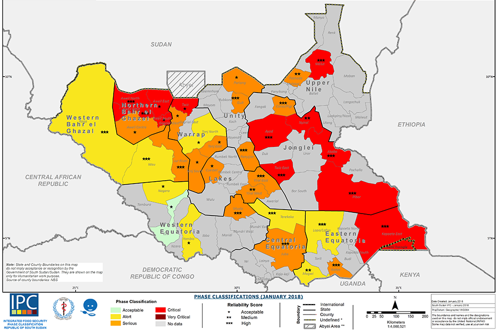south sudan acute malnutrition