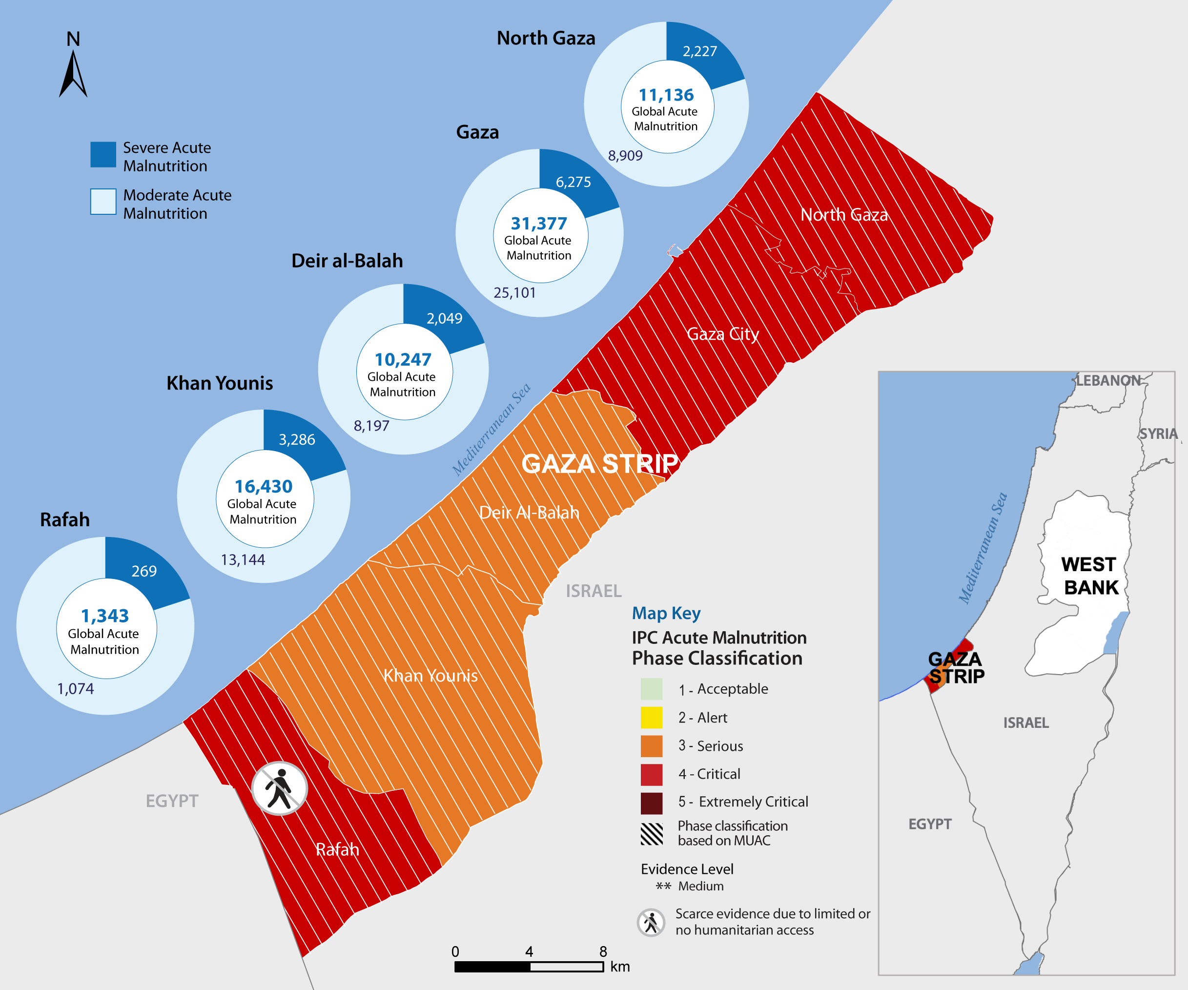 Gaza Strip: Acute Malnutrition Situation for April 2025 - March 2026 ...