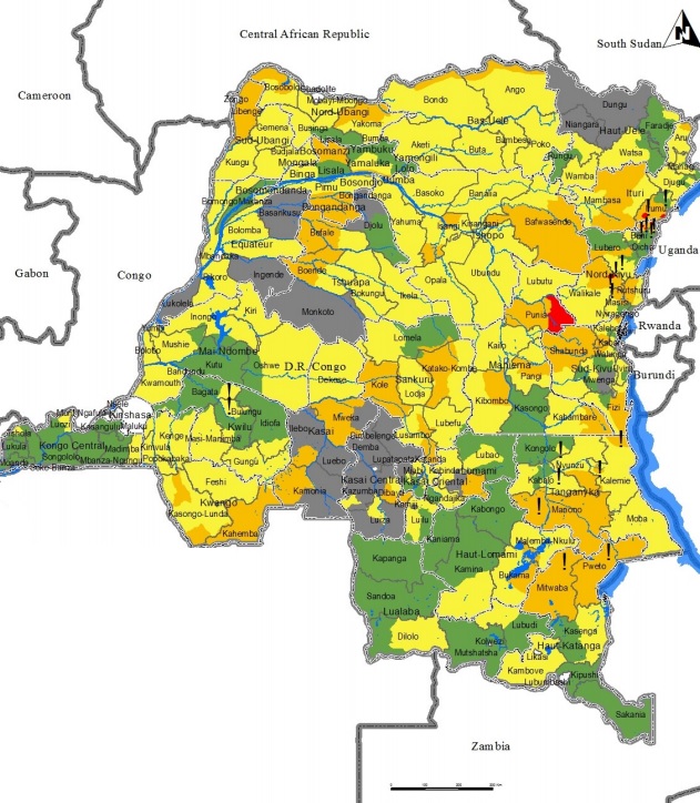 IPC DRC AcuteFI Map 2016Jun2017Jan 