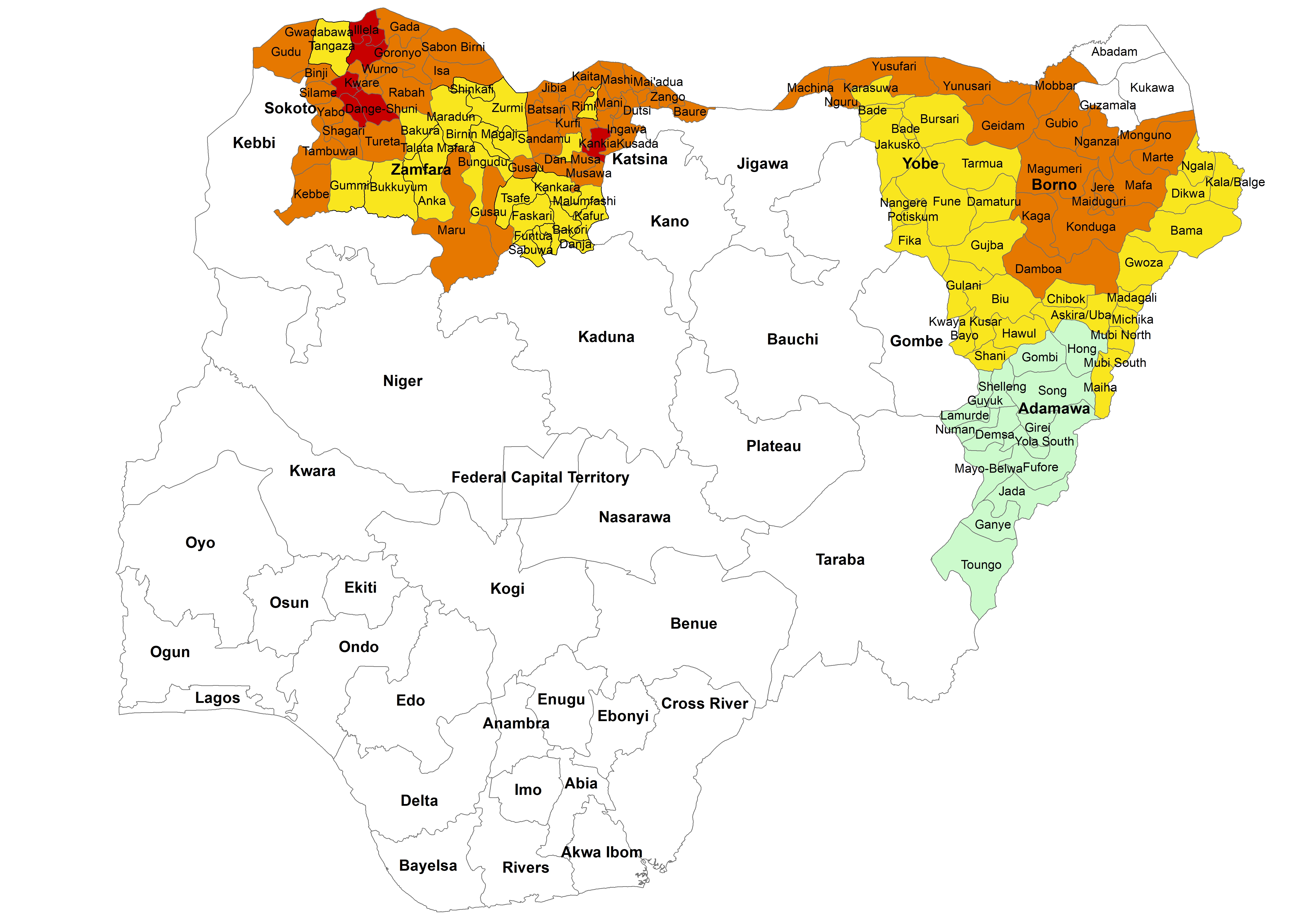 Nigeria (Northeast and Northwest): Acute Malnutrition Situation for May ...