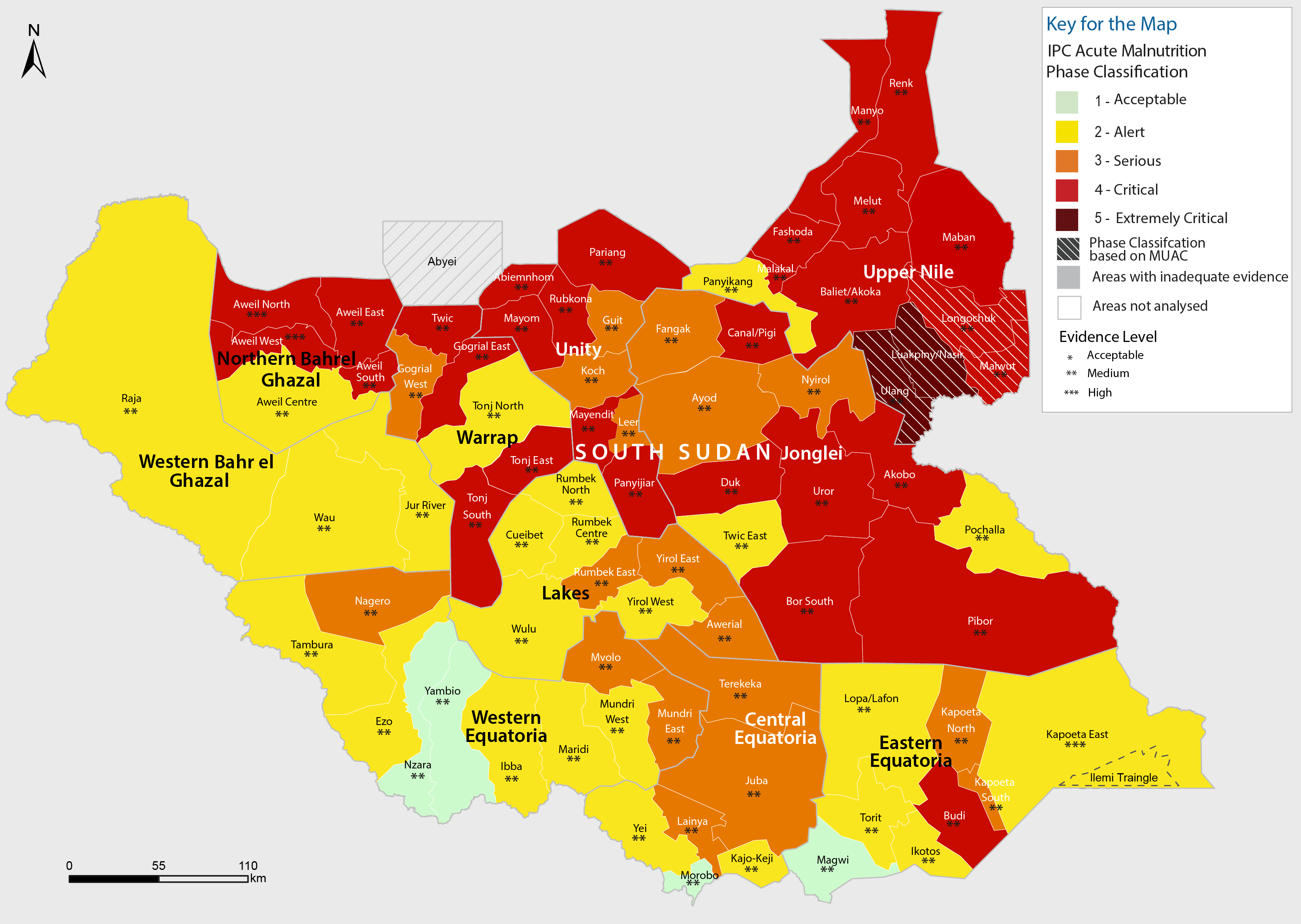 South Sudan: Acute Malnutrition Situation for September - November 2025 ...